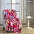 Noble House® Heart-Themed Plush Throw Blankets – Scarlett