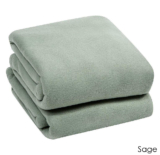 Luxury Home Micro Plush Warm Fleece Blanket – King – Sage