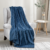 Noble House® Montana Braided 50″ x 60″ Throw Blanket – NAVY