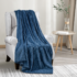 Noble House® Montana Braided 50″ x 60″ Throw Blanket – GRAY