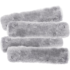 Zone Tech Car 12V  Plush Sheepskin Heated Steering Wheel Cover
