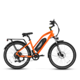 Addmotor 8 Colors city commuter ebike Long Range 125 Miles Step Thru CITYPRO Urban Electric Bike,Orange
