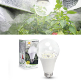 Touch of ECOÂ® 9W Full-Spectrum Grow Lights (1- or 2-Pack) – Bud Bulb – White LED Grow Light – 1 Pk