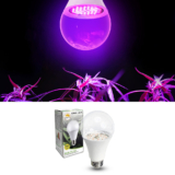 Touch of ECOÂ® 9W Full-Spectrum Grow Lights (1- or 2-Pack) – Bloom Bulb – Purple LED Grow Light- 1 Pk