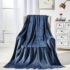 Noble House Solid Super Soft Throw Blanket – Gray