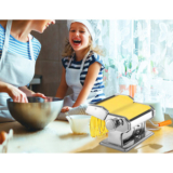 Stainless Steel Pasta Making Machine with 6 Thickness Settings