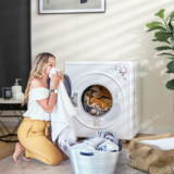 1500W Tumble Compact Laundry Electric Stainless Steel Dryer, 13.2 lbs. Capacity