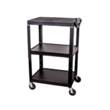 Steel Adjustable Height AV Cart – Default Title