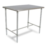 Stainless Cucina Classico Table – 48″ x 24″ x 1-1/2″ – 36″ – With