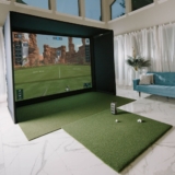 Bushnell Launch Pro SIG10 Golf Simulator Package – Fairway Series 5′ x 5′ / Ball Only
