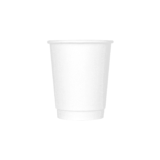 Karat 8oz Insulated Paper Hot Cups (80mm), White – 500 pcs