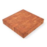 Cherry Square Chopping Block, Non-Reversible, End Grain, 4″ Thick (CCB Series)