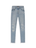 Dl1961 Girl’s Chloe High Rise Skinny Jeans – Ice Distressed