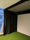 SIG Golf Simulator Curtains – 8 ft Ceiling (52″ x 96″)