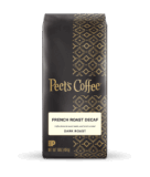 Peet’s Decaf French Roast coffee beans, Espresso