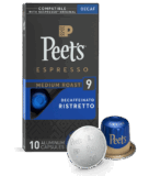 Peet’s Decaffeinato Ristretto Nespresso® Capsules