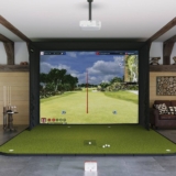 FlightScope Mevo+ SIG12 Golf Simulator Package – SIG12 Golf Simulator Flooring / Pro Package & Face Impact Location (+$1,199)