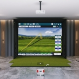 FlightScope X3 SIG12 Golf Simulator Package – 4′ x 10′