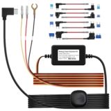 Rexing Dash Cam Smart Hardwire Kit with GPS Logger, Type-C Hard Wire Kit Fuse Only for R4 Dashcam and RH2 Series, Rexing 12V-30V to 5V/2A Type-C Port