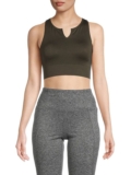 Women’s Splitneck Sports Bra – Oak