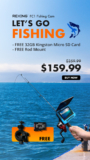 Rexing FC1 Underwater Fishing Camera w/ Winding Spool 720p@30fps HD Video Recording