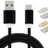 USB Type-C Nylon Braided Cable for Android Devices – Gold