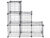 Wire 6 Cube Grid Organizer