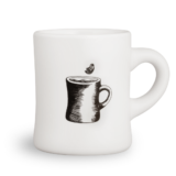 “Mug Jumper” Coffee Mug, 10oz – White