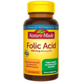 Nature Made Folic Acid 400 mcg Tablets