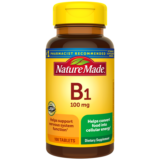 Nature Made Vitamin B1 100 mg Tablets