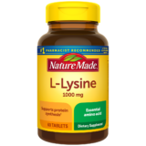 Nature Made L-Lysine 1000 mg Tablets