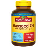 Nature Made Flaxseed Oil 1000 mg Softgels