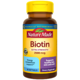 Nature Made Biotin Extra Strength 2500 mcg Softgels
