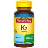 Nature Made 100 mcg Vitamin K2 Softgels