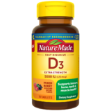 Nature Made D3 5000 IU (125 Mcg)  Fast Dissolve Tablets