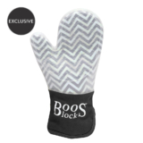 Boos Block? Frosted Silicone Oven Mitt, Multiple Colors Available – Black