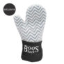 Boos Block? Frosted Silicone Oven Mitt, Multiple Colors Available – Black