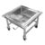 Mobile Soak Sink, 16GA – 24″ x 24″ x 8″