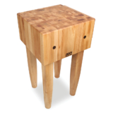 “PCA” Maple Butcher Block With 10″ Thick End Grain Top – 18″ x 18″ x 10″ – Caviar Black