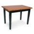 Cherry Le Classique With 1-1/2″ Thick Edge Grain Top – 48″ x 30″ x 1-1/2″ – With Shelf