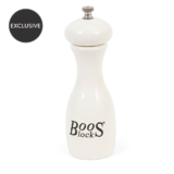 Boos Block? 7″ White Salt Mill