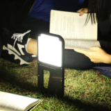 Ultra-Slim Base Camp Outdoor Light with Emergency Beacon