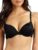 Women’s French Garden Seamless Underwire Contour Bra – Black