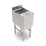 Mixology Station, 18″ Width x 12″ Length, Includes Dump Sink, Glass Rinser (Underbar)