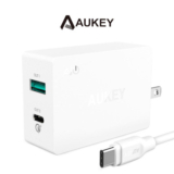 AUKEY PA-Y2 Dual-Port 27W Wall Charger