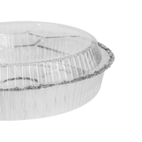 Karat 9″ OPS Dome Lids for Aluminum Pans – 500 pcs