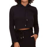 ASTR The Label Hold Me Drawstring Hoodie – Black.