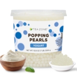 Tea Zone Yogurt Popping Pearls – Jar (7 lbs)