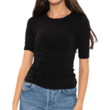Bailey 44 Francis Jersey Top – Black.