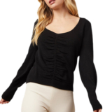 Bailey 44 Natalia Sweater – Black.